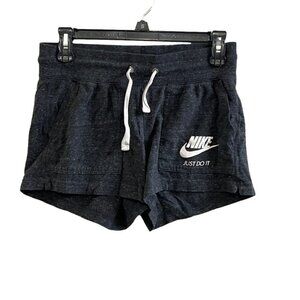 Women's Vintage Nike Just Do It Gym Shorts. Blue Tag Size Small